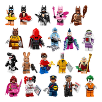 乐高LEGO 人仔 抽抽乐 人仔大小 4cm左右 整套不重复 剪口确认 71017 蝙蝠侠整套20个