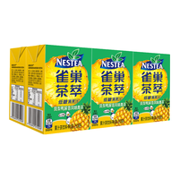 NestléNestle/雀巢茶萃凤梨鸭屎香风味青茶果汁茶饮料250ml*6盒