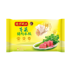 湾仔码头 芹菜猪肉水饺 720g