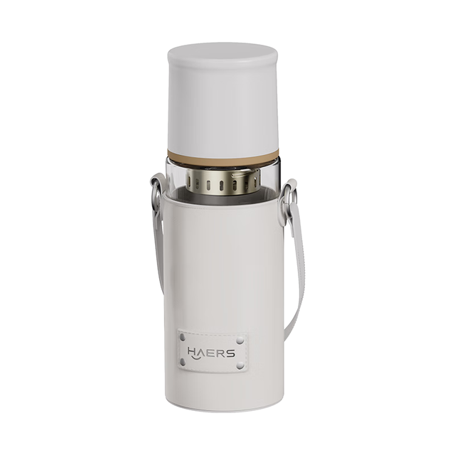 鸿蒙智选 哈尔斯智能玻璃杯泡茶杯耐高温高硼硅茶水分离男女士水杯