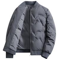Edenbo/爱登堡羽绒服男冬季男士棒球领商务休闲90绒男装外套