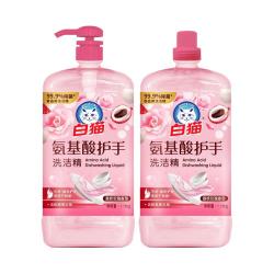白猫 氨基酸洗洁精 荔枝玫瑰