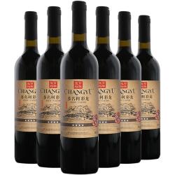 张裕 多名利系列 赤霞珠 干红葡萄酒 2018年 750ml*6瓶 整箱装