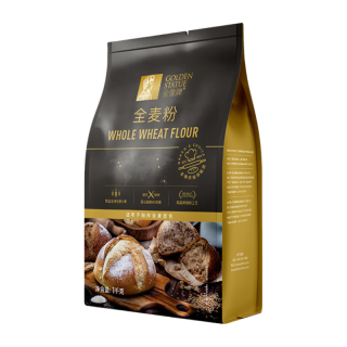 金像牌 全麦粉 天然红麸 1kg