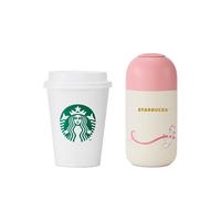 星巴克(Starbucks)杯子星动系列猫咪款保温杯220ml配杯袋高颜值随行杯男女士 猫咪款不锈钢保温杯配杯袋 220ml
