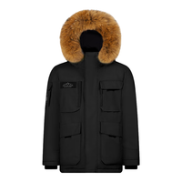 BOSIDENG 波司登 男女款连帽羽绒服 B30142317 冰川绿 165/88A