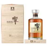 SUNTORY三得利 行货 单一麦芽威士忌 日本 洋酒 响和风醇韵21年 百年匠心100周年