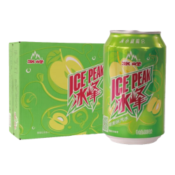 冰峰 苹果味汽水330ml*24罐整箱装