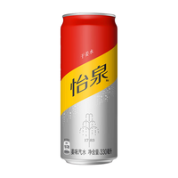 怡泉 干姜味苏打气泡水 330ml*6罐