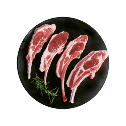 如意三宝 法式羊排生鲜内蒙羔羊肋排烧烤食材羊肉排骨手抓小战斧 法式羊排175g*4盒
