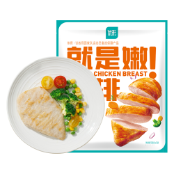优形 嫩鸡排原味500g(5片)冷冻 鸡胸肉 健身减食品低脂代餐早餐