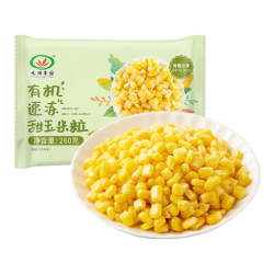 九洲丰园 有机速冻甜玉米粒260g（任选4件）