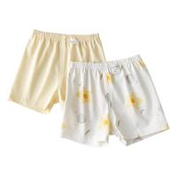 童泰宝宝短裤儿童女夏季薄款男孩纯棉a类婴幼儿家居裤子可开档1岁