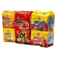 韩国进口不倒翁真拉面原味金拉面速食方便面泡面袋装韩式正宗原装