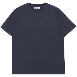 杰克琼斯 杰克·琼斯（JACK&JONES）26年短袖t恤男装商务潮流凉感华夫格logo皮标圆领夏季 E39 水泥灰 L (180)