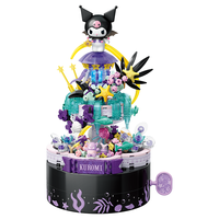 TOPTOY三丽鸥秘境精灵系列积木拼装海洋精灵库洛米摆件女生