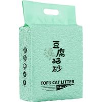 移动端、京东百亿补贴：狮子医生 豆腐猫砂吸臭低尘不沾底速团绿茶味猫砂可冲厕所 2.4kg*4包
