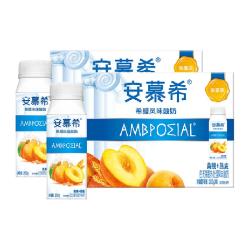 安慕希 伊利黄桃燕麦酸奶整箱常温生牛乳牛奶乳品 中秋礼品 200gx16盒x1箱
