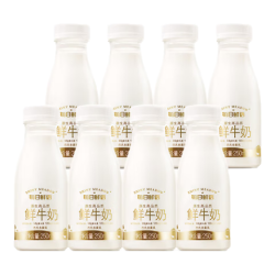 每日鲜语 全脂鲜牛奶 185ml*9瓶+250ml*4瓶