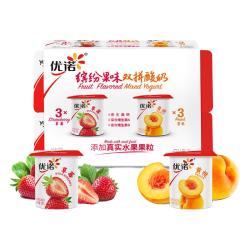 优诺 法式优丝酸奶风味低温慢发酵生牛乳早餐