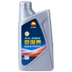 Kunlun 京保养系列 5W-30 SN PLUS级 全合成机油 1L