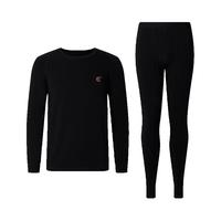 京东京造 男士含羊毛保暖内衣套装 6941592791287 XL/XXL