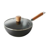苏泊尔迷你臻火小铁锅22cm家用耐磨防锈炒菜锅明火 EC22RF05