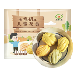 九洲丰园 有机儿童花卷320g(8只) 任选4件