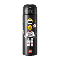 乐高（lego）弹盖直饮保温杯316不锈钢便携小儿童男女水杯 小小太空人 500ml