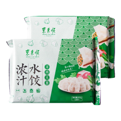 东来顺 牛肉大葱水饺435g+羊肉大葱水饺435g