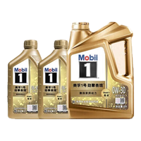 美孚（Mobil）超金0W-30机油6L+机滤+空调滤+空气滤+工时保养套装12个月有效 6L单次大保养卡 超金0W30 SP级