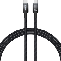 倍思苹果15充电线双头type-c数据线PD100W快充ctoc车载45W适用iPhone15/iPad Pro/MacBook华为笔记本
