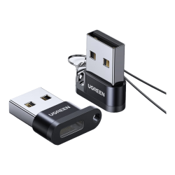 绿联 50568 适用多种设备 USB-C转换头  铝合金 Type-C USB-A 3A