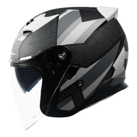 YEMA 野马 3C认证摩托车头盔男女电动车四季通用全盔冬季骑行安全帽半盔