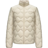 波司登轻薄羽绒服90鹅绒男短款立领百搭冬保暖外套B40131021W 175/96A 杏仁米7279 M 175/96A