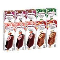 哈根达斯（Haagen-Dazs）香草焦糖扁桃仁味脆皮条冰淇淋64g/支 雪糕