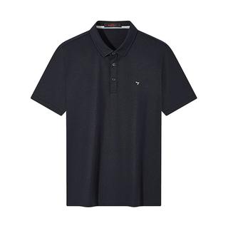  SEVEN/柒牌 抗菌防螨 男士短袖polo衫  藏青（7A抗菌） XL /180/96A