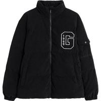 Gap男女装冬季LOGO发热保暖灯芯 绒羽绒服720815夹克外套