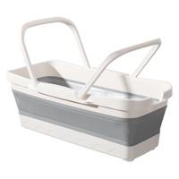 Maryya/美丽雅 免手洗 拖把 45cm加大折叠拖把桶