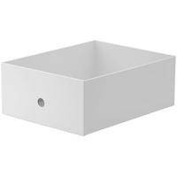 SHIMOYAMA 霜山 收纳盒直角杂物厨房橱柜整理A4文件收纳带盖可装轮子Chicbox