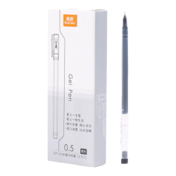 真彩 GP118 拔帽直液式中性笔 黑色 0.5mm 12支装