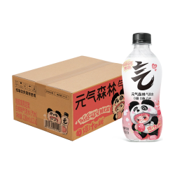 元气森林 0糖0脂0卡 白桃味气泡水 280ml*24瓶