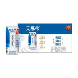 安慕希 希腊风味原味酸牛奶 205g×10盒