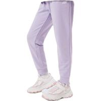 Skechers斯凯奇童装儿童运动裤秋冬款男女童长裤大童裤子保暖裤L319B023 薰衣草紫/005U/四季款 XXXL