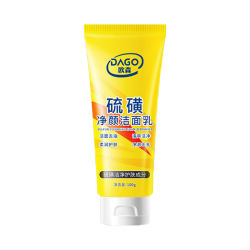 可其氏 深层清洁 硫磺洗面奶  100ml