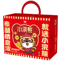 Uni-President统一小浣熊 【年货礼盒】香辣蟹味 35g*30袋 干脆面方便面 【年货礼盒】小浣熊 香辣蟹味