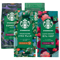 STARBUCKS 星巴克 速溶咖啡组合装 4口味 18杯*4盒（轻度烘焙+中度烘焙+深度烘焙+分享装）