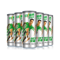 日加满 碳酸口味含瓜拉纳维生素饮料 250ml*6罐