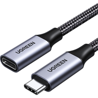  UGREEN/绿联 PD100W充电 Type-C延长线  尼龙织 Type-C Type-C 100W