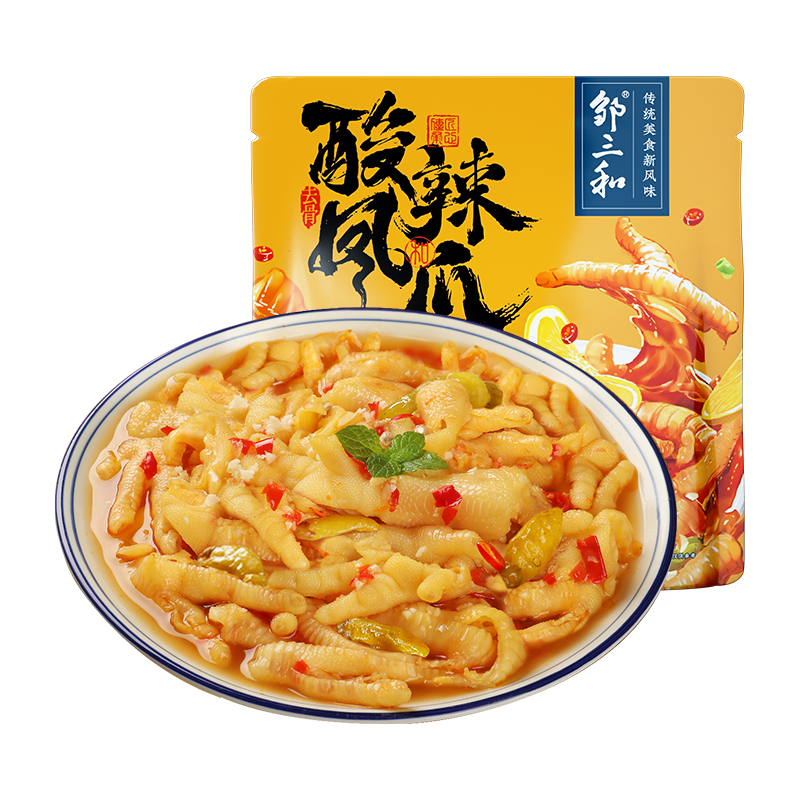  zousanhe/邹三和 柠檬酸辣 无骨鸡爪